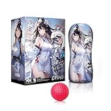 Hmxseu Muschi Masturbieren 2 Stile Taschenmuschi 3D Realistische Pocket Pussy Porno Manueller Cup-Masturbator Praktisches Penis Trainingsgerät Flashlight Sexspielzeug für Männer Solo (Typ A)