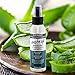 Aunt Jackie's Aloe & Mint Recipes Wake Up Refresher Spray for Dry Hair, Face and Skin, Revives Hair With Hydration, Shine & Conditioning Nutrients, 4 Oz