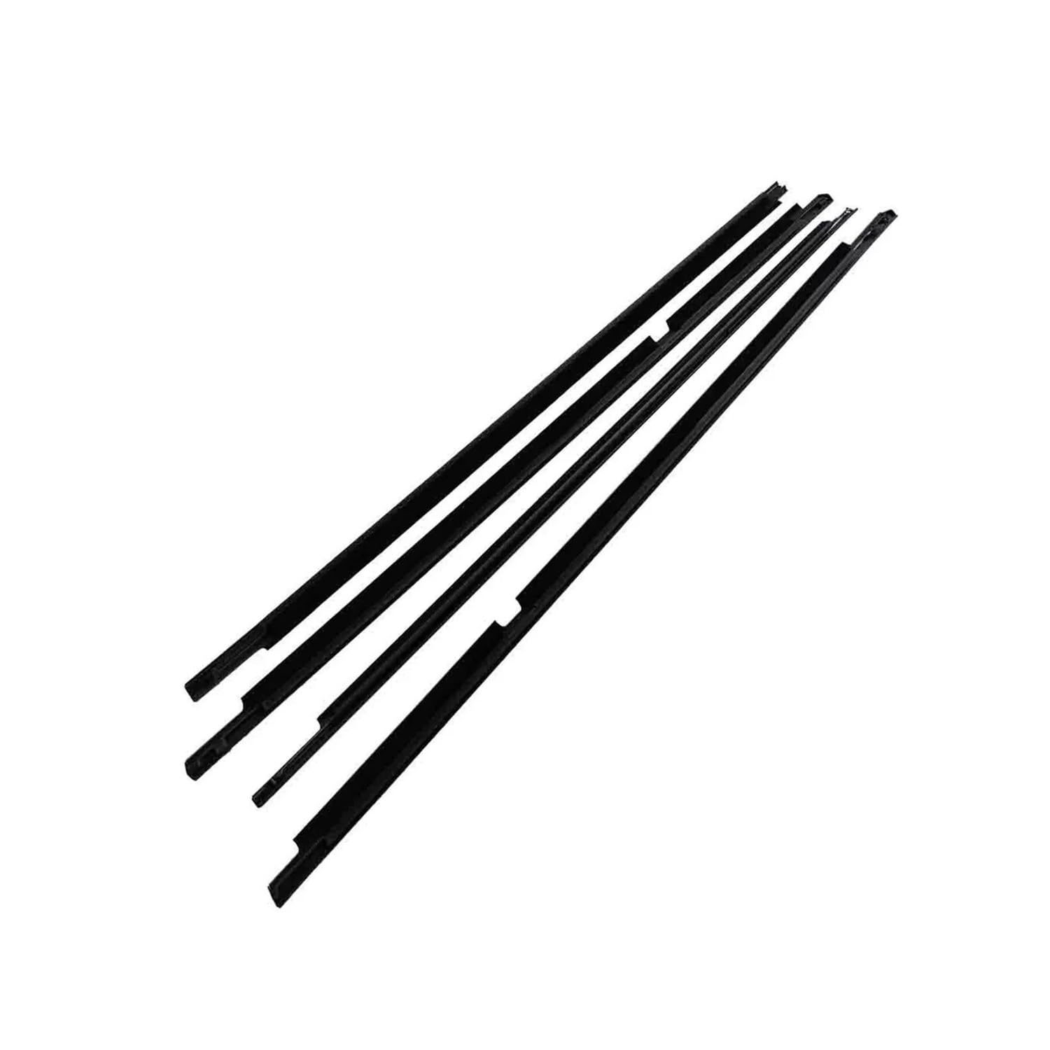 Car Seal Strip for Toyota for Land Cruiser LC100 1998-2007 Window Weatherstrips Side Door Glass Trim Sealing Belts(Black)