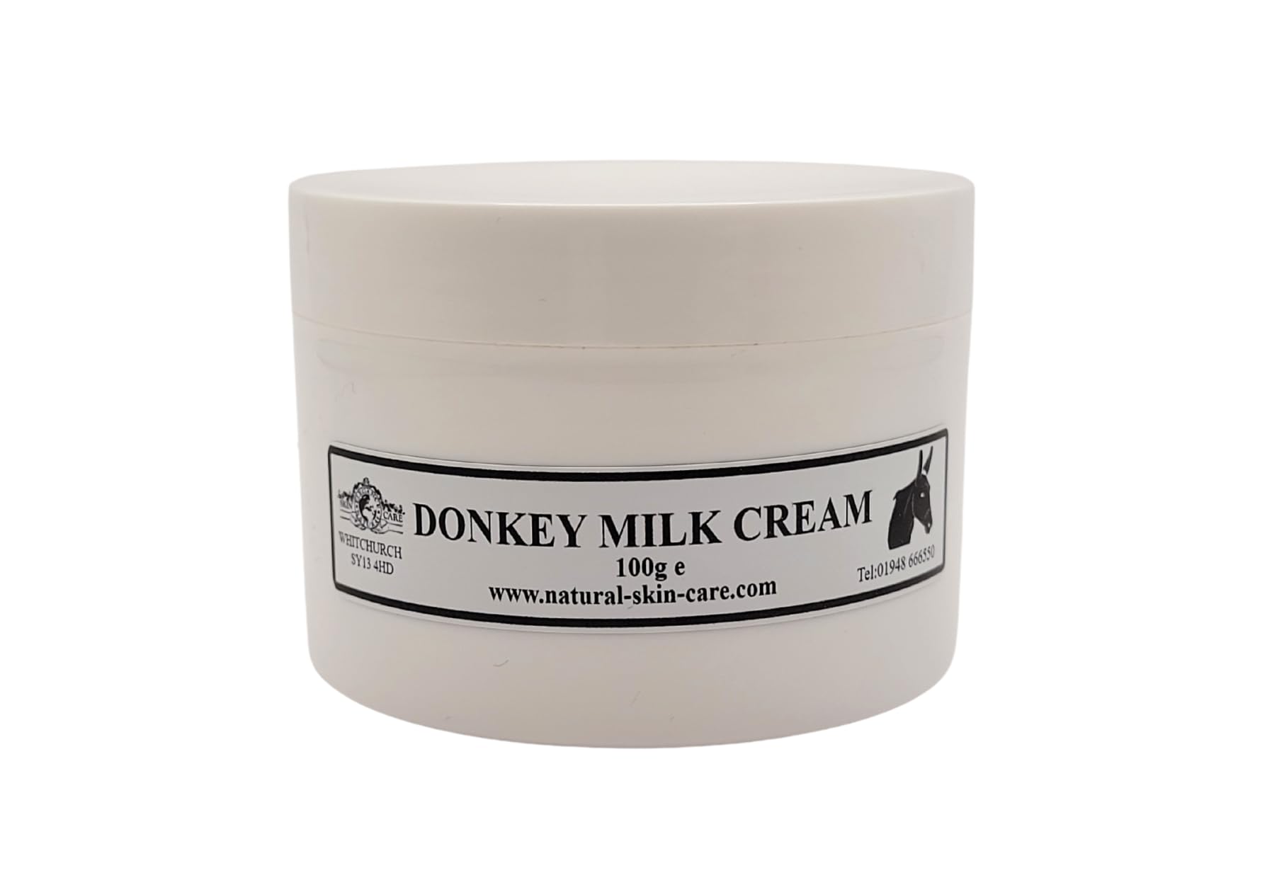 Donkey Milk Moisturising Cream 100g Ideal for Dry Senstive Skin Eczema Psoriasis dermatitis and rosacea Gentle moisturiser By Elegance Natural Skin Care - Image 2