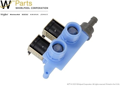 Miniatura 2 de Whirlpool WP8181694 Pieza De Reemplazo De La Válvula De Entrada De Agua De La Carga Superior Del OEM Genuino - Sustituye 8181694