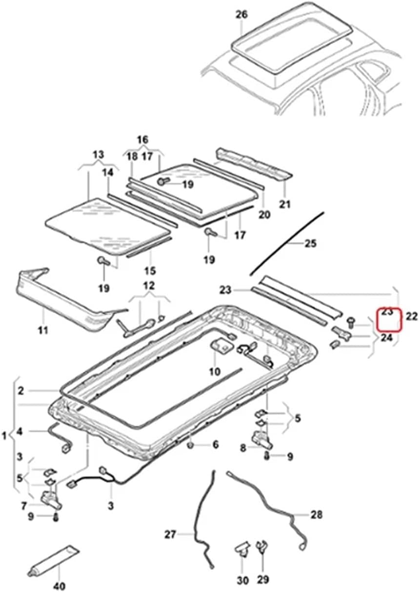 for Q5L Car Panorama Sunroof Sunshade Assembly 80D877307 Beige Black Gray 80D 877 307 Automotive Sun Shade