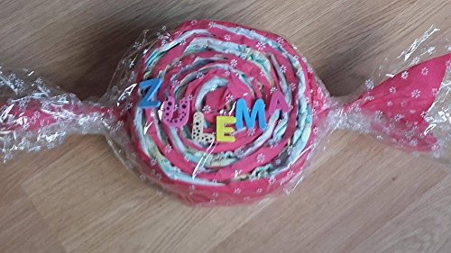 Caramelo de pañales, tartas de pañales