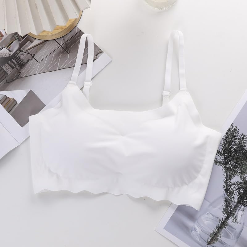 Girls Training Bra Adjustable Crop Cami Training Bras for Girls Seamless Bra with Removable Padding2