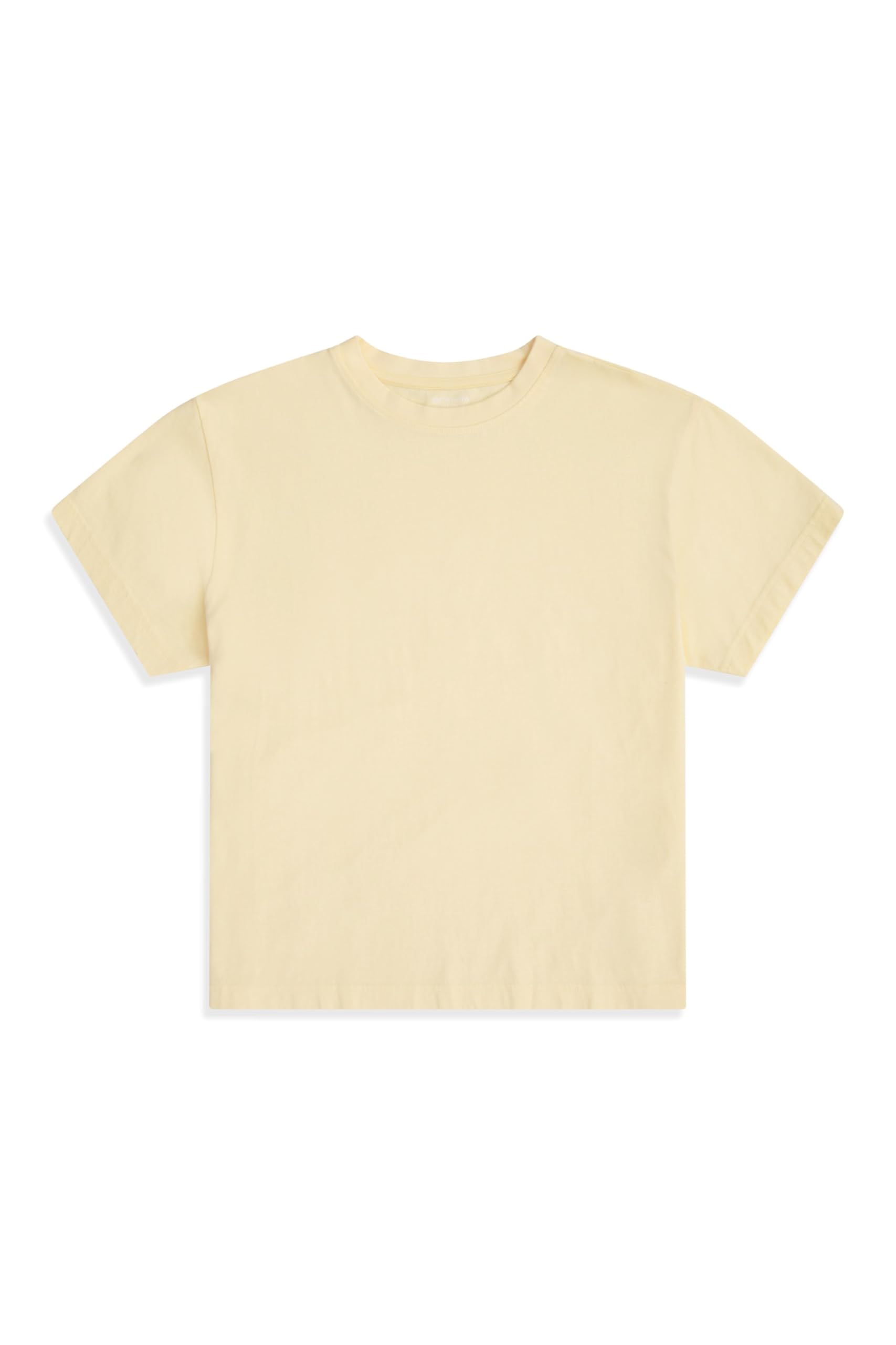 Animal Women's Pale Yellow Idol Relaxed Fit T-Shirt - Relaxed Fit Top In Lightweight Cotton Fabric - Spring Summer, Hiking, Outdoors & Walking Size 10