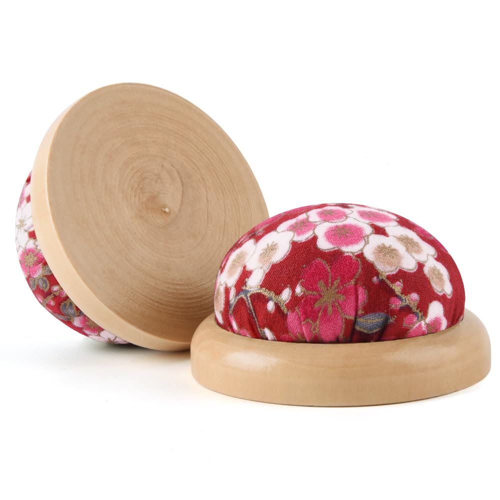 1Pcs Round Pin Cushion for Sewing Quilting Accessory or DIY Crafts