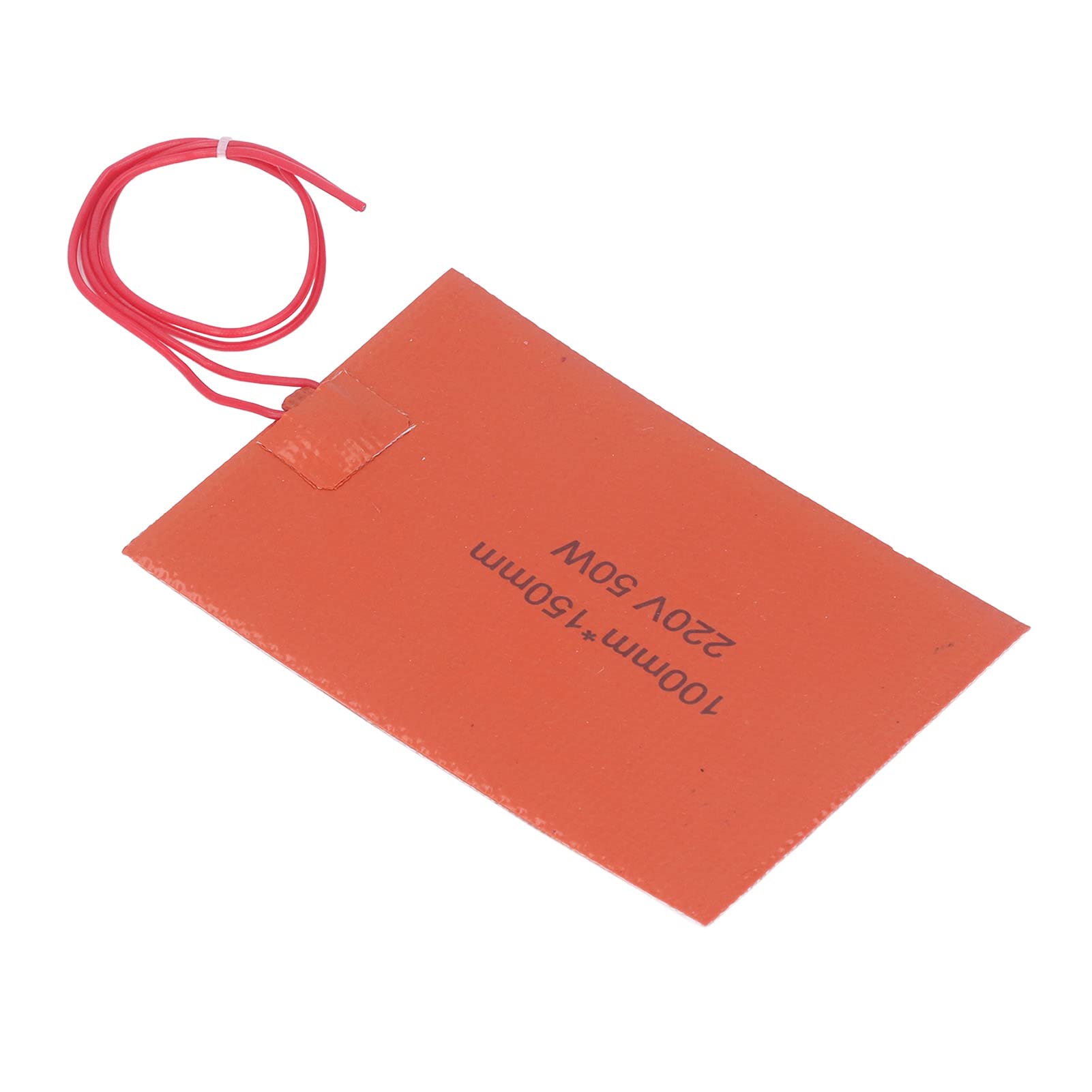 Silicone Drum Heater, Drum Pail Heater 50W Fast Heating Band Heat Pad 10x15cm for Equipment