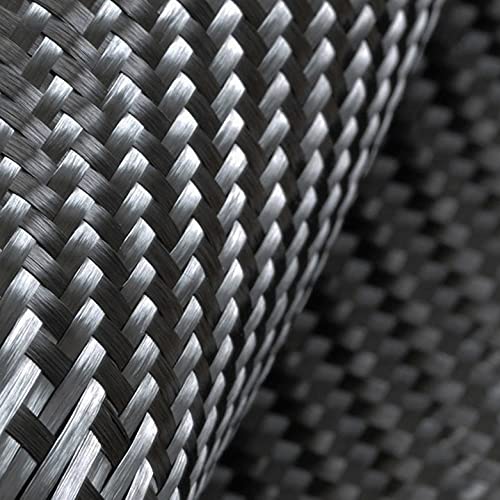 Fibra de carbono 3k para reparación de coches y vehículos, Ideal para laminados con epoxi o poliéster, Excelente rendimiento para alta competición, 200 gr, 5 m2