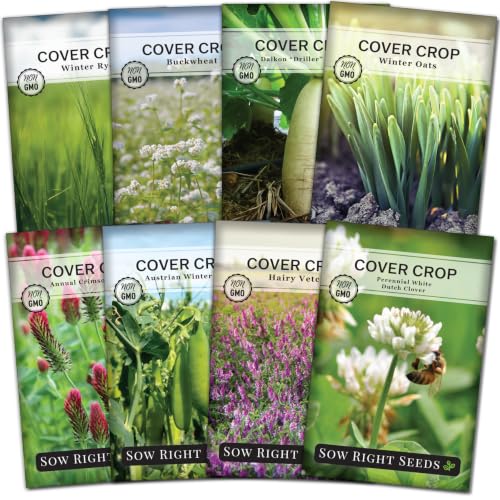 Sow Right Seeds- Cover Crop Seed Collection for...