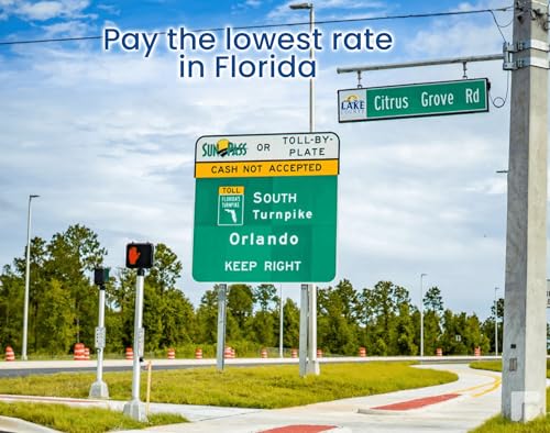 Image of Sun Pass Pro Universal Toll Transponder - Prepaid Electronic Pass for Florida & 21 Additional States (PRO)