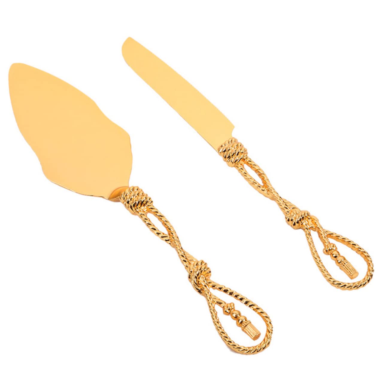 Spatule à Gâteau Mousse Coupe-dessert en Alliage de Zinc, 1 Set