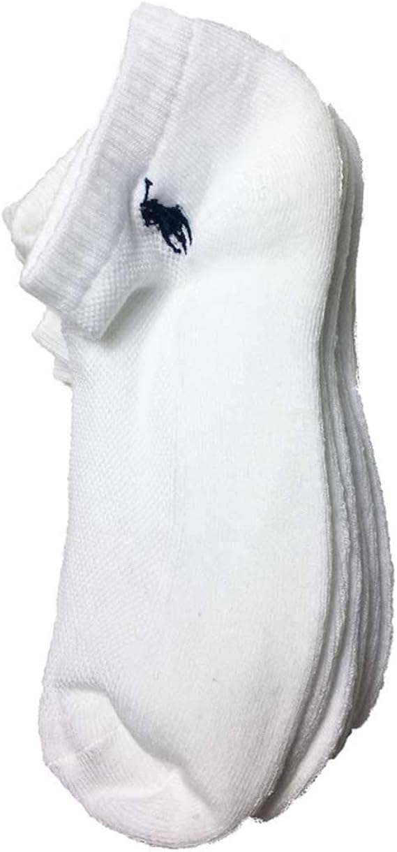 Amazon Polo Ralph Lauren ポロ ラルフローレン レディース くるぶし クッション ソックス 6足セット pk2 White 100 23 0 26 5cm 並行輸入品 靴下 通販