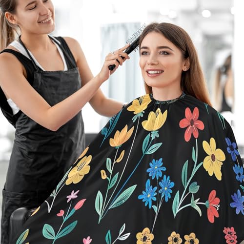 Capa profesional impermeable para corte de cabello miniatura 7