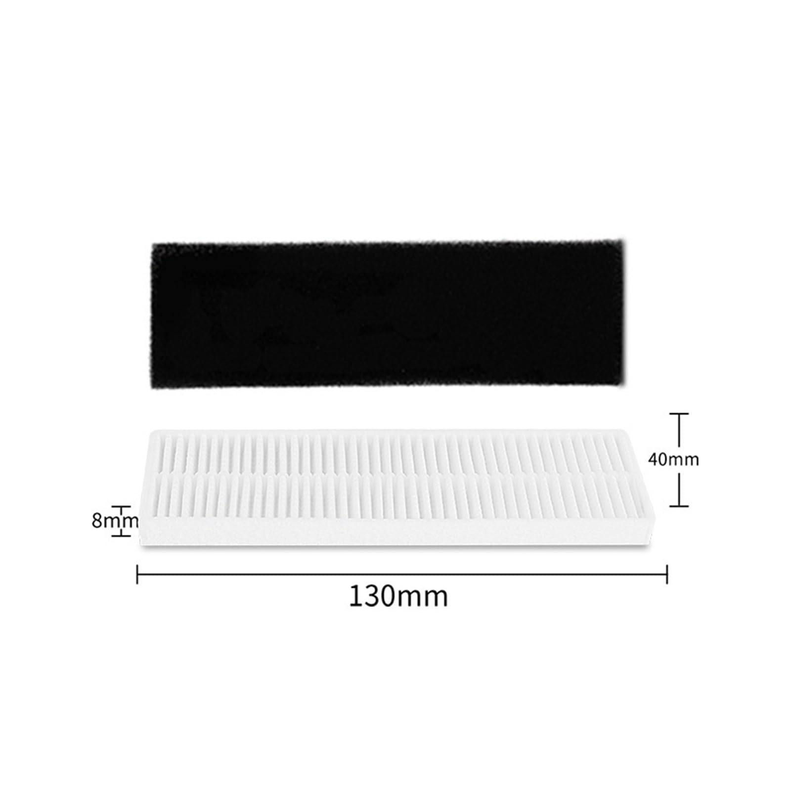 Filtr Hepa, kompatybilny z robotem Xiaomi MI Robot Vacuum Top niezbędny/kompatybilny z MIJIA G1 MJSTG1 akcesoria do odkurzaczy części zamienne (Color : 21pcs)