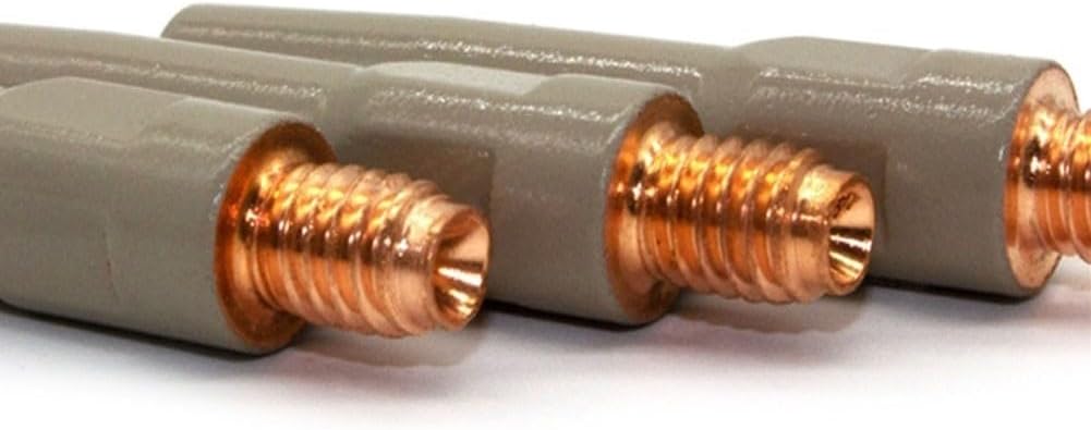 14PCS Welding Nozzle Set for 15AK with 1 2mm NonStick Coating Protection Nozzles and Copper Electrode Clips for Better Heat Resistance