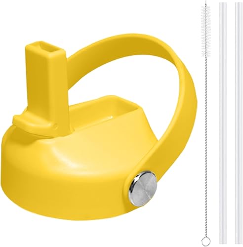 Miniatura 7 de SENDESTAR Spout Lid for Hydroflask Wide Mouth Water Bottle Fits 18 oz 20 oz 32 oz 40 oz 73 oz,Chug Cap Flexible Handle Compatible, Takeya, Simple