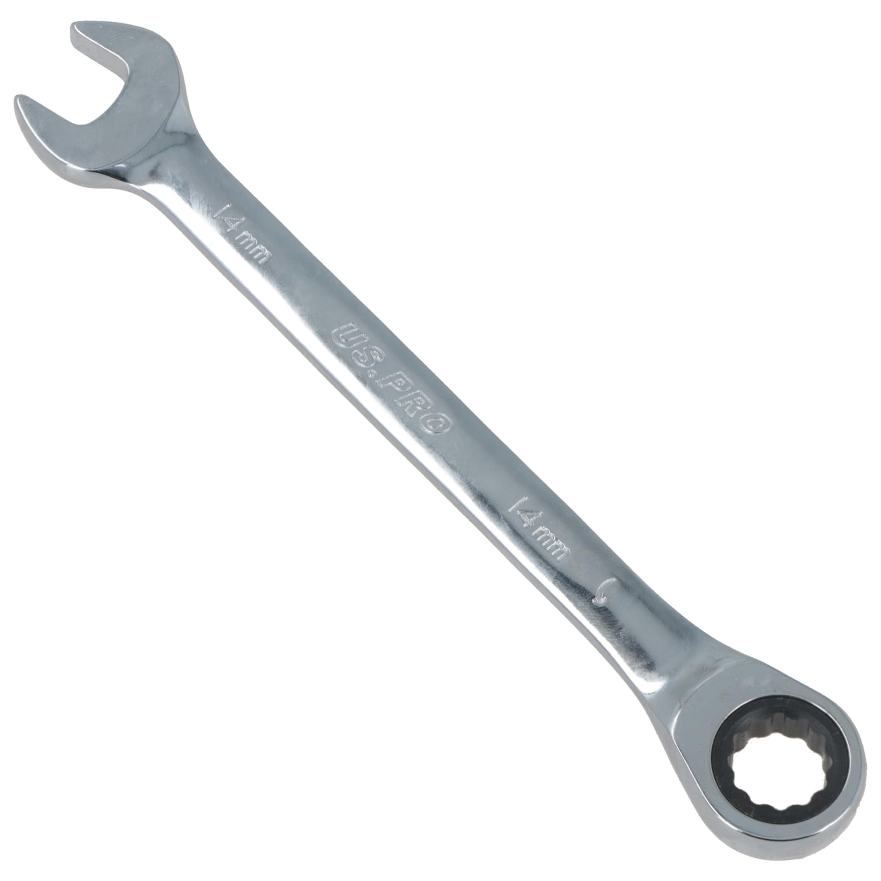 14mm Metric MM Combination Gear Ratchet Spanner Wrench 72 Teeth