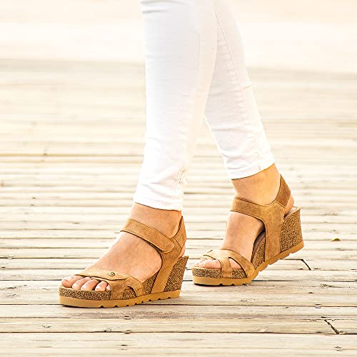 Panama Jack Women's Ankle Strap Wedge Sandal2