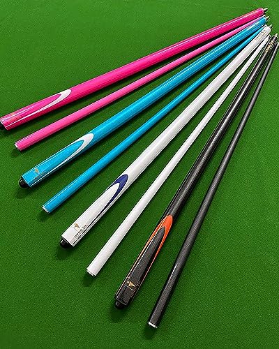 Queue de billard de 58 pouces en bois de qualité avec étui rigide