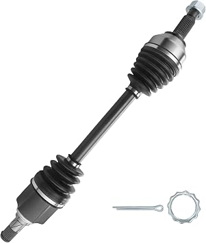 Left 666262 CV Axle Shaft Assembly Compatible with Nissan 2007-2013 Altima 2.5L Auto CVT Trans, 2008-2013 Rogue FWD, 2014-2015 Rogue Select FWD, 2007-2012 Sentra Auto CVT Trans L4 2.5L Front Driver