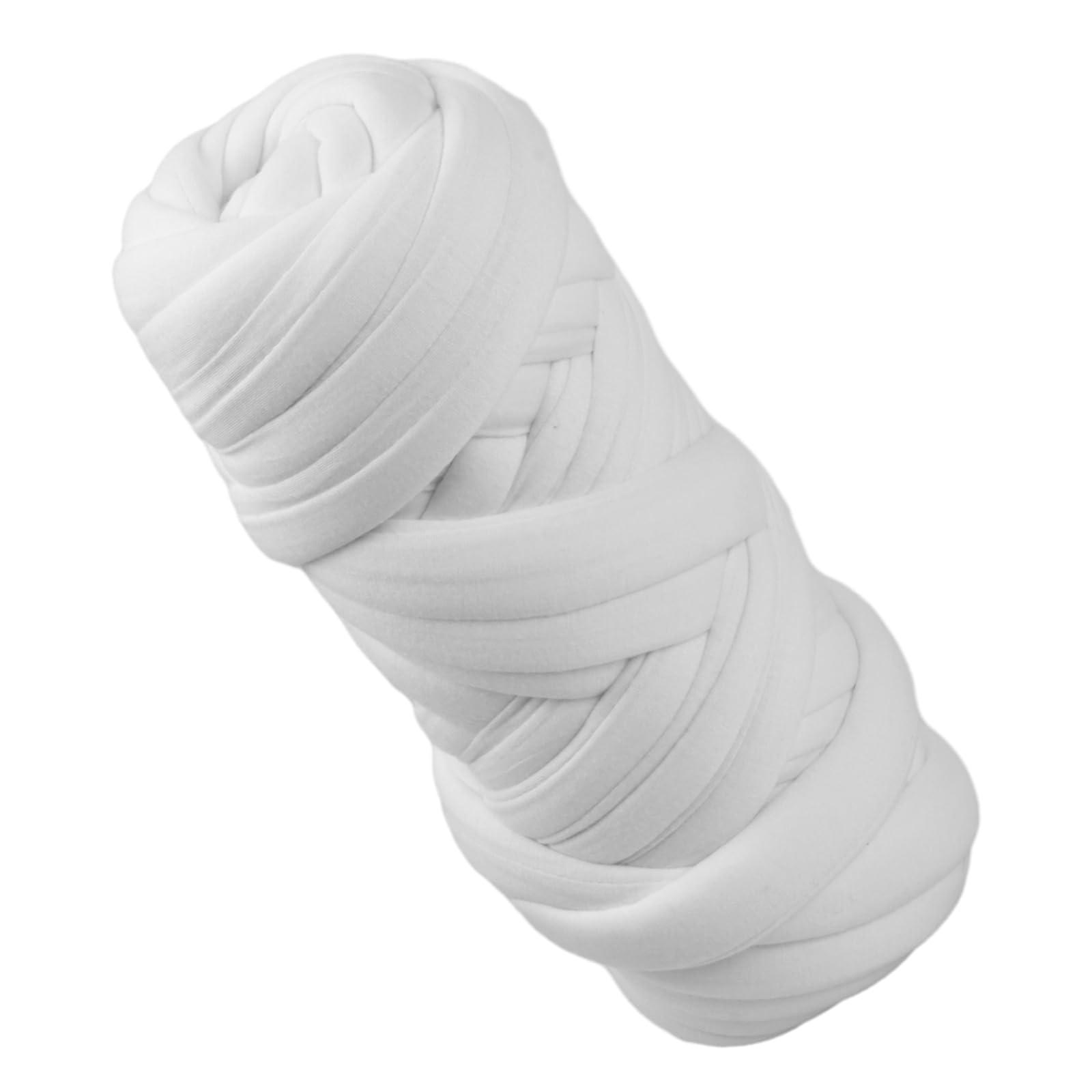500g/20m Chunky Cotton Tube Yarn, Filling Cotton Yarns 2cm Thick Warm  Breathable, Blanket Core Yarns Polyester Machine Washable, Tubular Thread  for