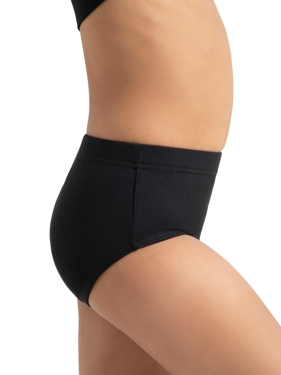 Capezio Little Girls' list, czarny, intermediate (6-6x)