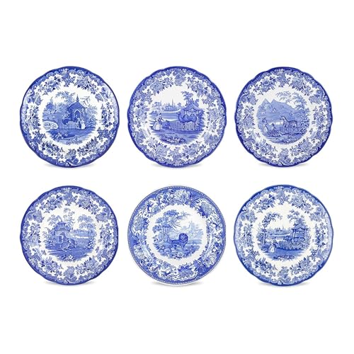 Spode Blue Room Blue Room Zoological Dinner Plate - BlueWhite