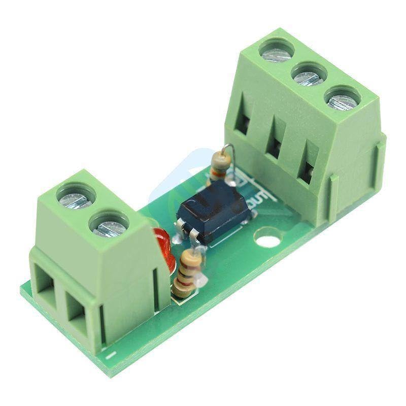 12V 1 Channel 1CH Optocoupler Isolation Isolated Board Module Rail Holder PLC Processors 80KHz PC817 EL817 Drive Motor Inverter