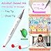 Caliart Markers, 100 Colors Dual Tip Art Markers Sketch Pens Permanent Alcohol Based, with Case for Adults Artists Drawing Illustration Sketching Coloring (White Barrel)