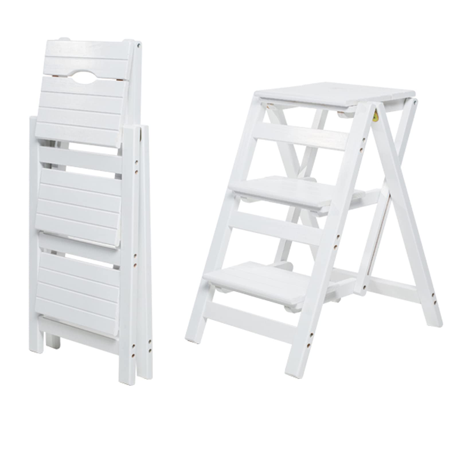 DASHADAO Taburete pequeño Plegable para niños Herramienta pequeña para Cocina para niños y Adultos Taburete Plegable fácil de Ahorrar Espacio Taburete portátil para pies Carga máxima 150 kg