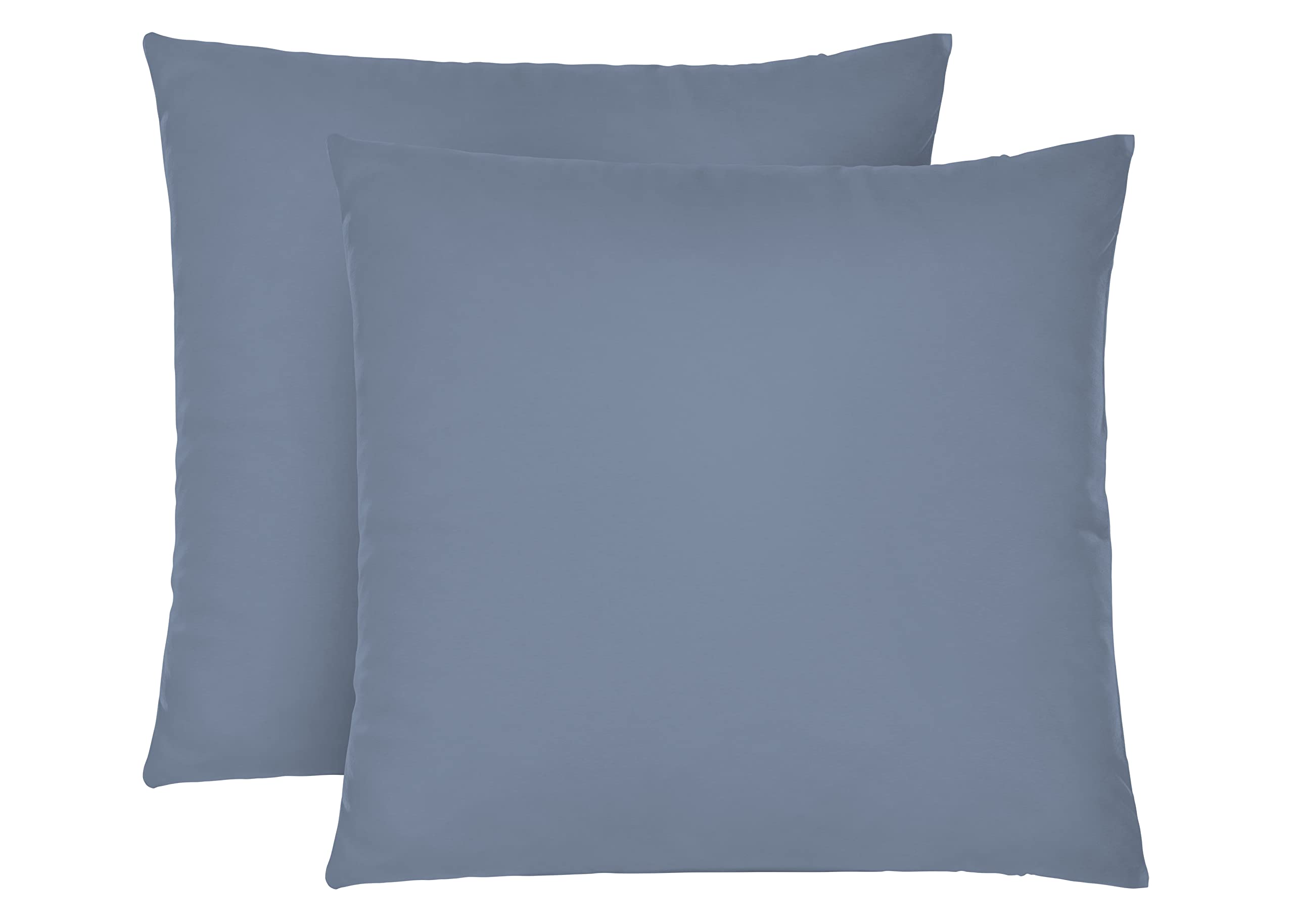 biberna Feinjersey Kopfkissenbezug 0077144 2X 40x40 cm blau