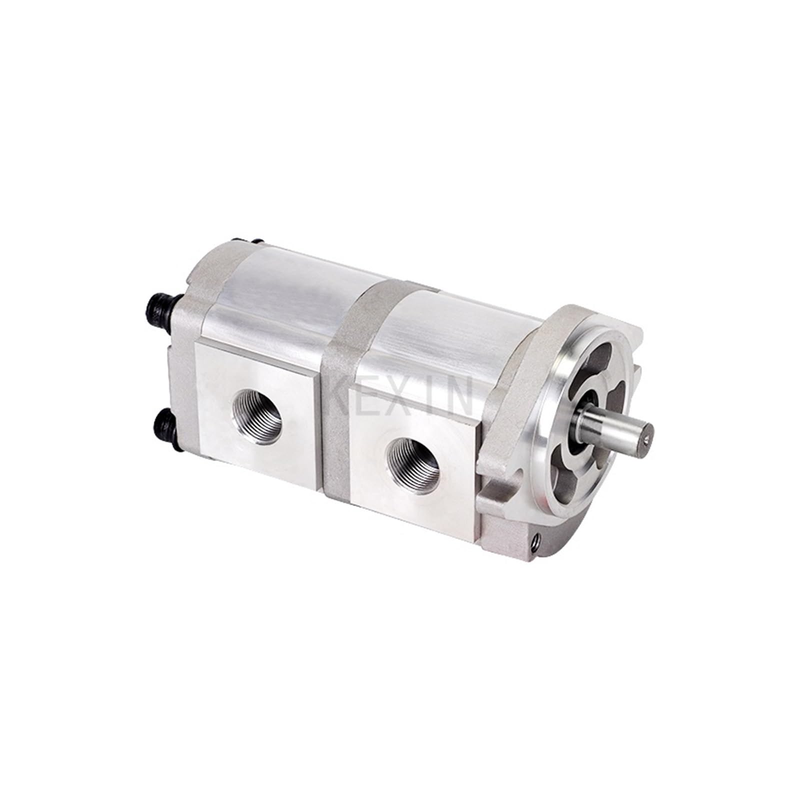 Pompa Peristaltica, Pompa duplex Pompa ad ingranaggi a due stadi ad alta pressione(HGP-33A-F25-6R,Shaft 17.46mm)