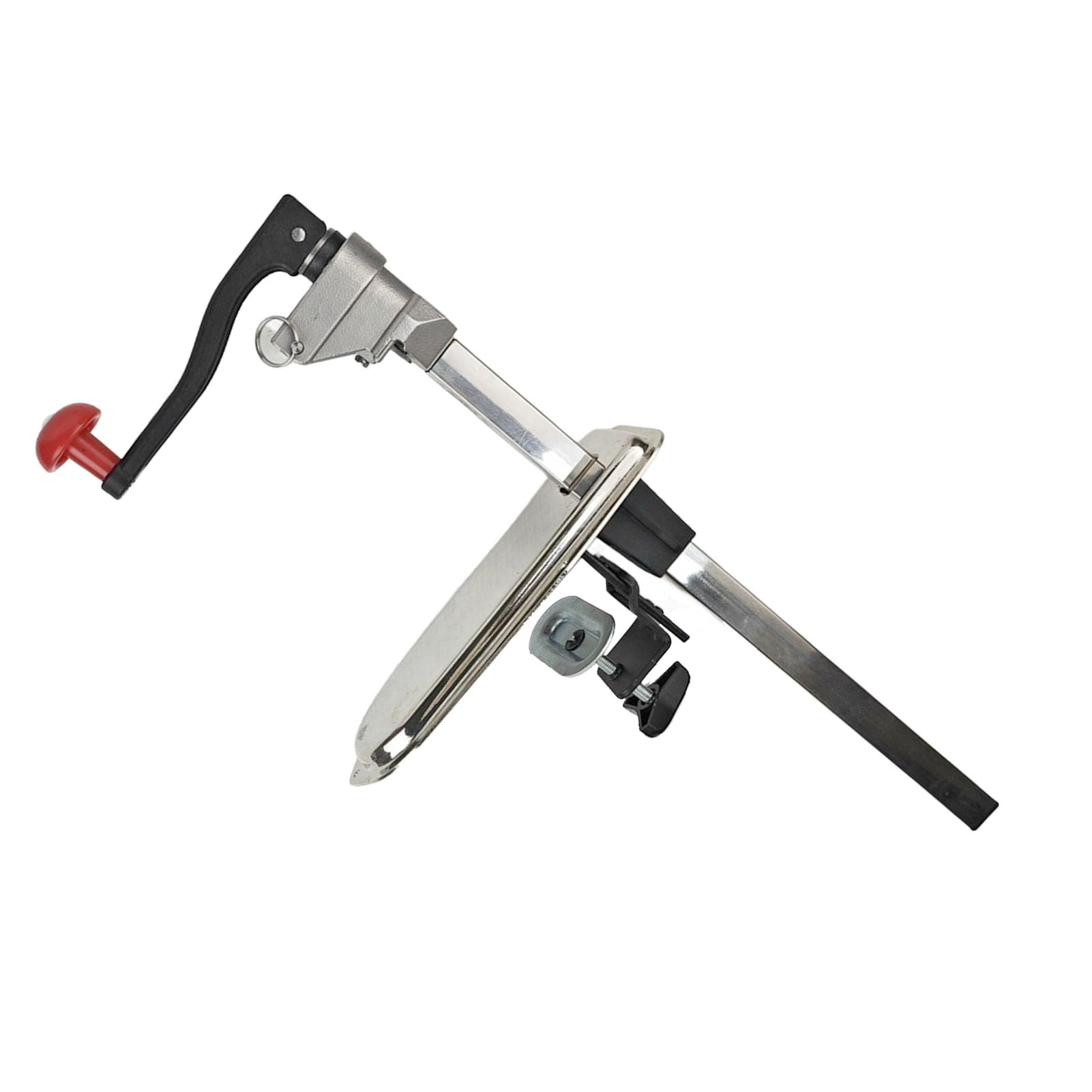 Topiky Industrieller, Robuster Dosenöffner mit Nylongriff und Stabiler Klemme für Große Dosen Bis zu 33 Cm Höhe
