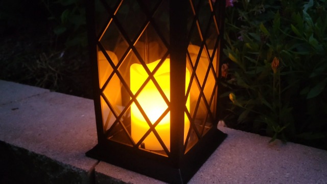 Image of SHYMERY Solar Lanterns Outdoor Waterproof, 14 Inch Outdoor Lanterns with LED Flickering Flameless Candles,2 Pack Hanging Black Lantern Decorative for Patio,Front Porch,Balcony,Outside,Table Decor