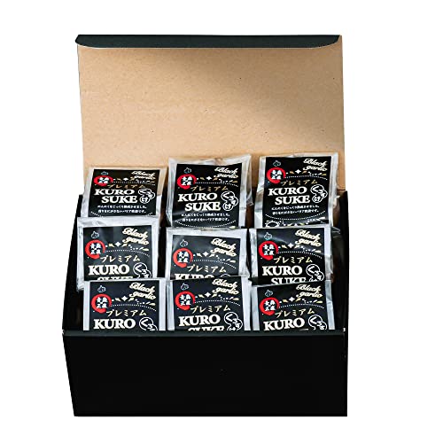 【玉のみセット】黒にんにく「くろすけ」ギフトセットB 袋入りL玉まるごと9個 黒ニンニク 青森県産 にんにく 国産 福地ホワイト 自社生産 自社加工 箱入り ギフト プレゼント 贈答 お中元 お歳暮 記念日