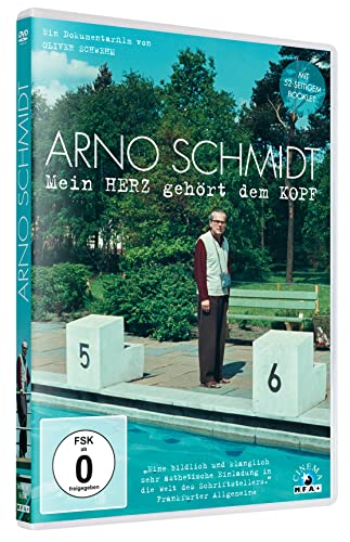 Arno Schmidt Mein Herz gehört dem Kopf DVD edición especial de valor cultural para coleccionistas 3