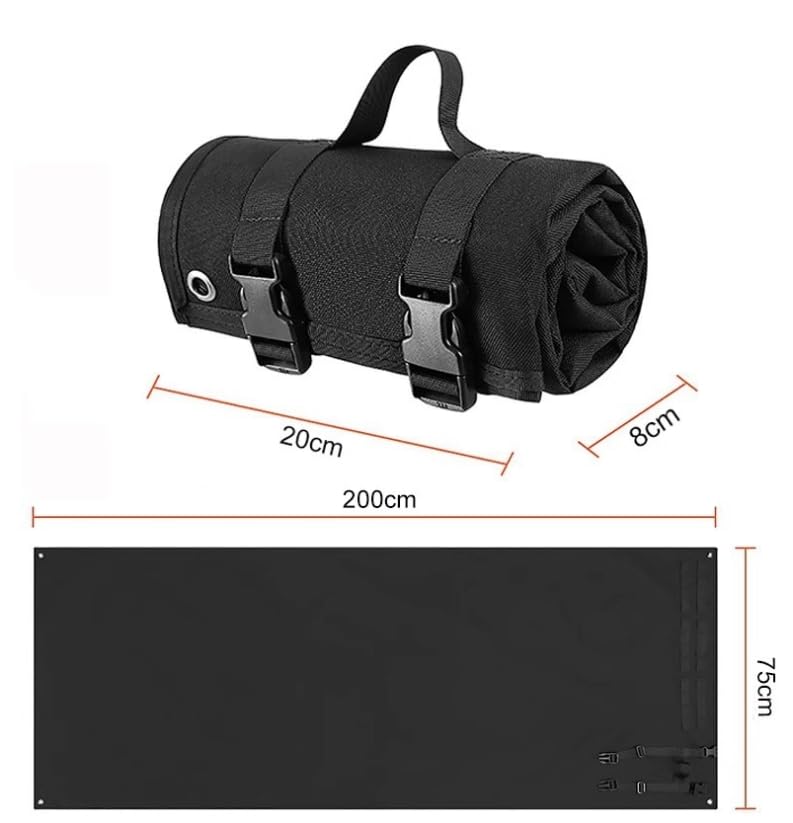 Xusdamyj Schietmatten Gevoelige Gewatteerde Gevouwen Schieten Mat Prones Paddeds Jacht Accessoires Voor Range Jacht