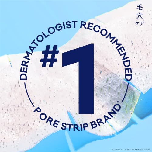 Image of Biore Blackhead Remover Pore Strips, Deep Cleansing, Nose & Face, 14 Count (Pack of 12)