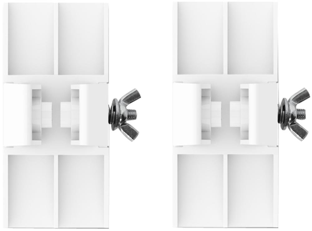 Universal Aerial Clamps 2PK | AERIALS/Antennas/Dishes Antenna MOUNTING Kits Aerial/Satellite Equipment, 2 X Qty - H84074