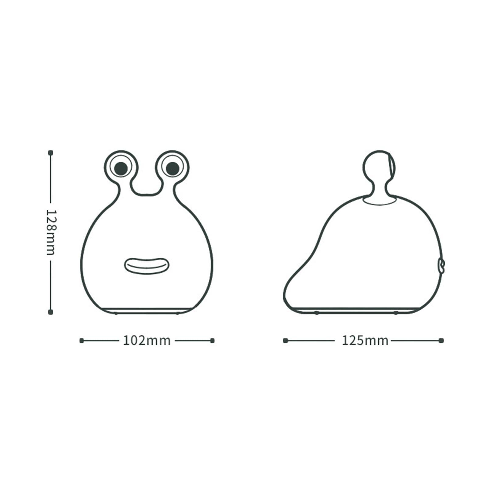 Lot de 3 veilleuses à capteur tactile à changement de couleur pour chambre d'enfant, chambre à coucher, bureau