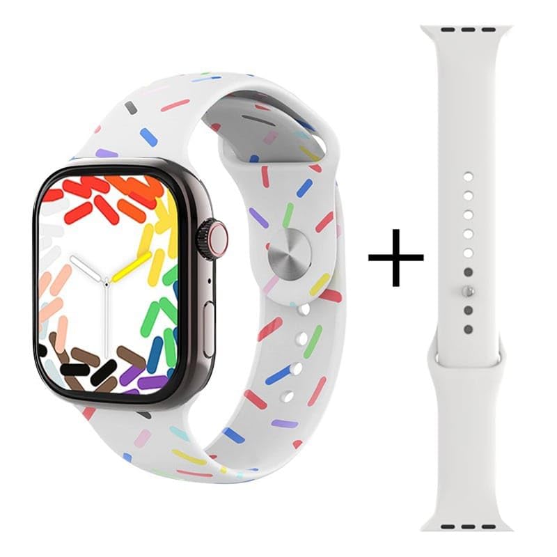 Hryfine T20 Pro Smartwatch with two interchangeable straps