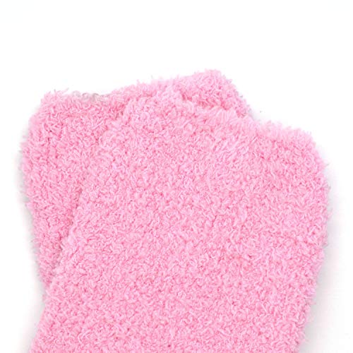 Gelante Womens Cute Fuzzy Socks Ultra Soft Fluffy Plush Gripper Non Skid Slip Hospital Slipper Grippy Cozy Socks 12Pairs!3