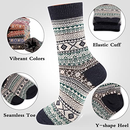 Image of Heatuff Women's 6 Pack Performance Athletic Cushioned Crew Socks With Reinforced Heel & Toe