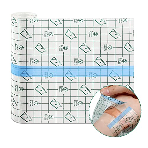 Dyroe Duschpflaster Wasserfest Pflaster Groß Rolle, Tattoo Folie Heilung...