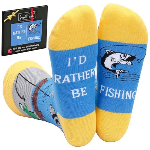 IRISGOD I'd Rather Be Funny Dress Socks for Men and Women Humor Joke Gifts