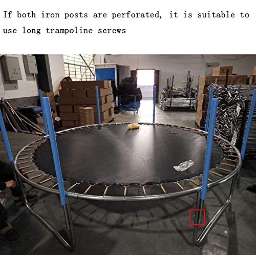 Lot De 6 Vis De Fixation Trampoline - Compatibles Grands Et Petits Modèles - Montage Solide