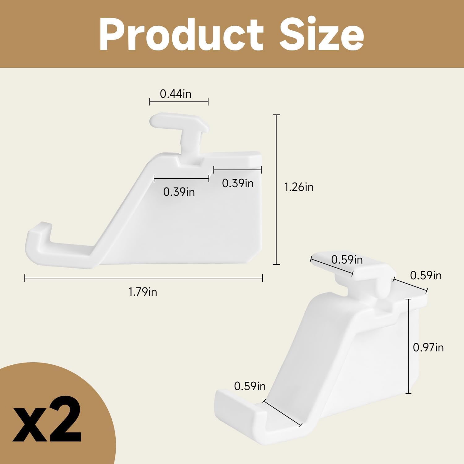 2 supporti per riscaldatore per forno a microonde e griglia compatibile con Jenn Air Kitchen Aid Whirlpool Forno a parete Forno a microonde Elemento Clip di ricambio #: W11724411 W10120232