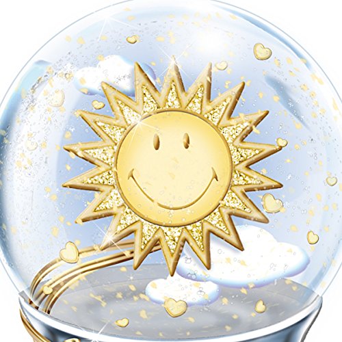 The Bradford Exchange Musical Glitter Globe for Granddaughter with Poem Card: Theby