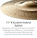 Zildjian K Custom Hybrid Splash - 11 Inches