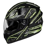Fulmer, 1513125, Adult Full Face Motorcycle Helmet - 151 Pulse - Kryptek, XL